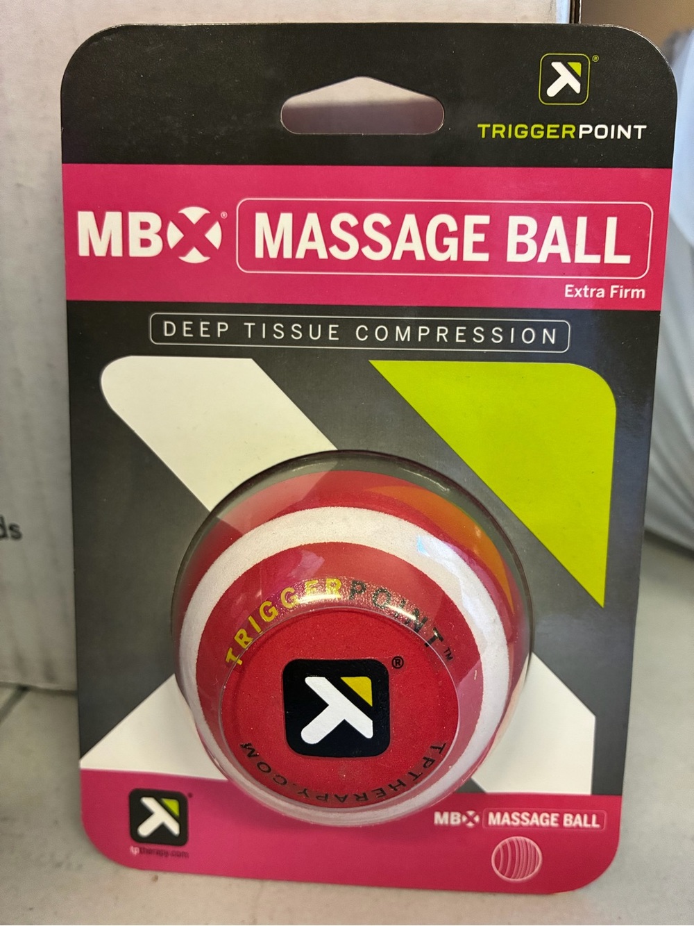 TriggerPoint MBX Massage Ball - Red & White